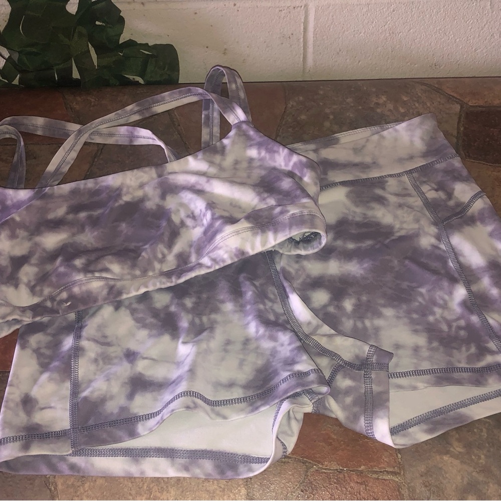 Tie Dye Workout Set